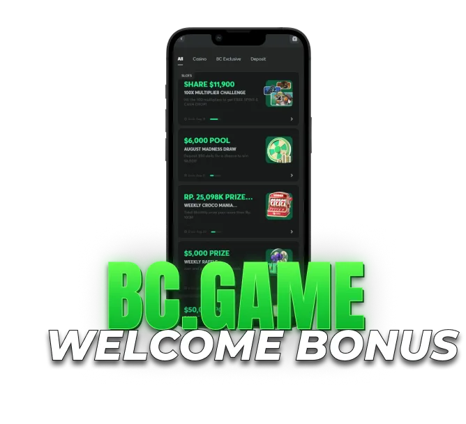 welcome bonus with promotional rewards and bonus offers available on mobile.